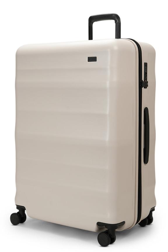 Explorer Luna-Air 74cm Hardside Checked Suitcase Oat