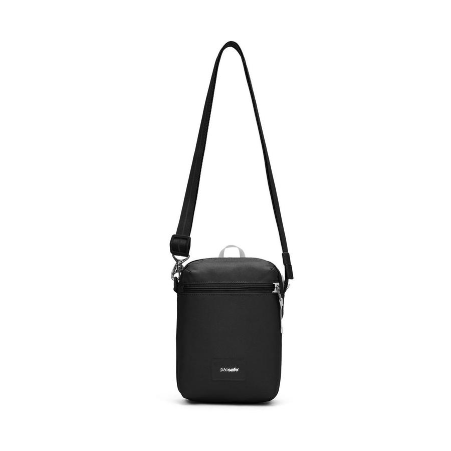 Pacsafe GO Anti-Theft Recycled Festival Crossbody Bag Jet Black Jet Black