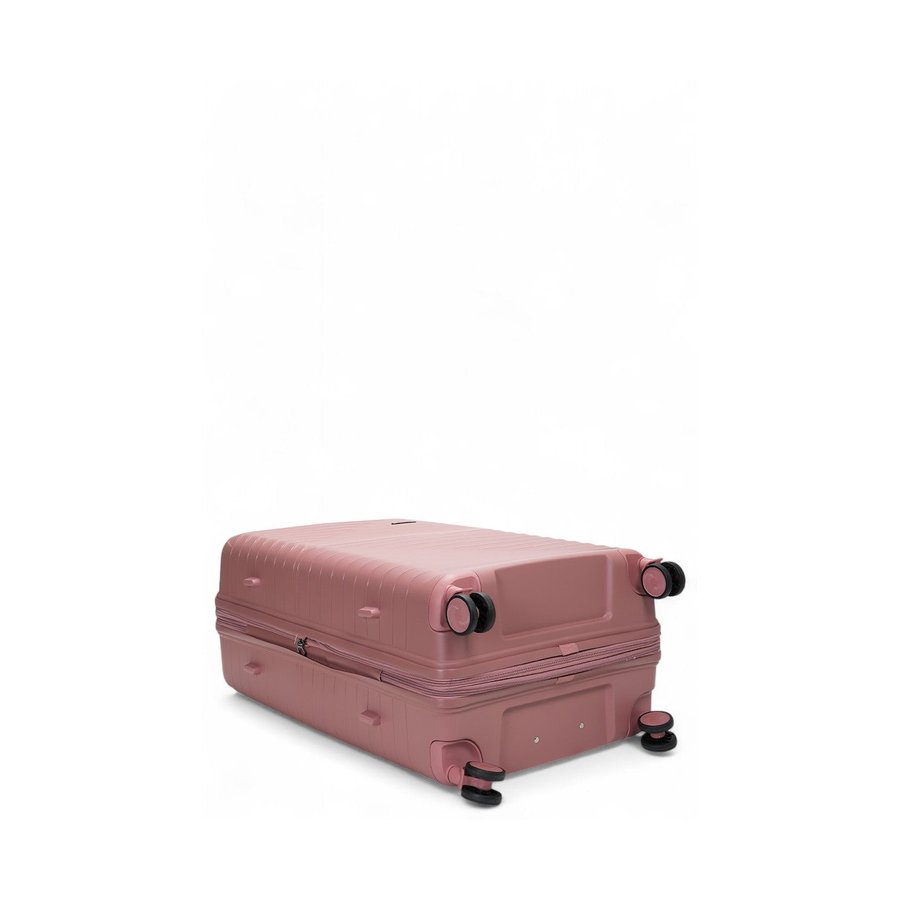 Caselite Summit 75cm Hardside Checked Suitcase Rose Rose