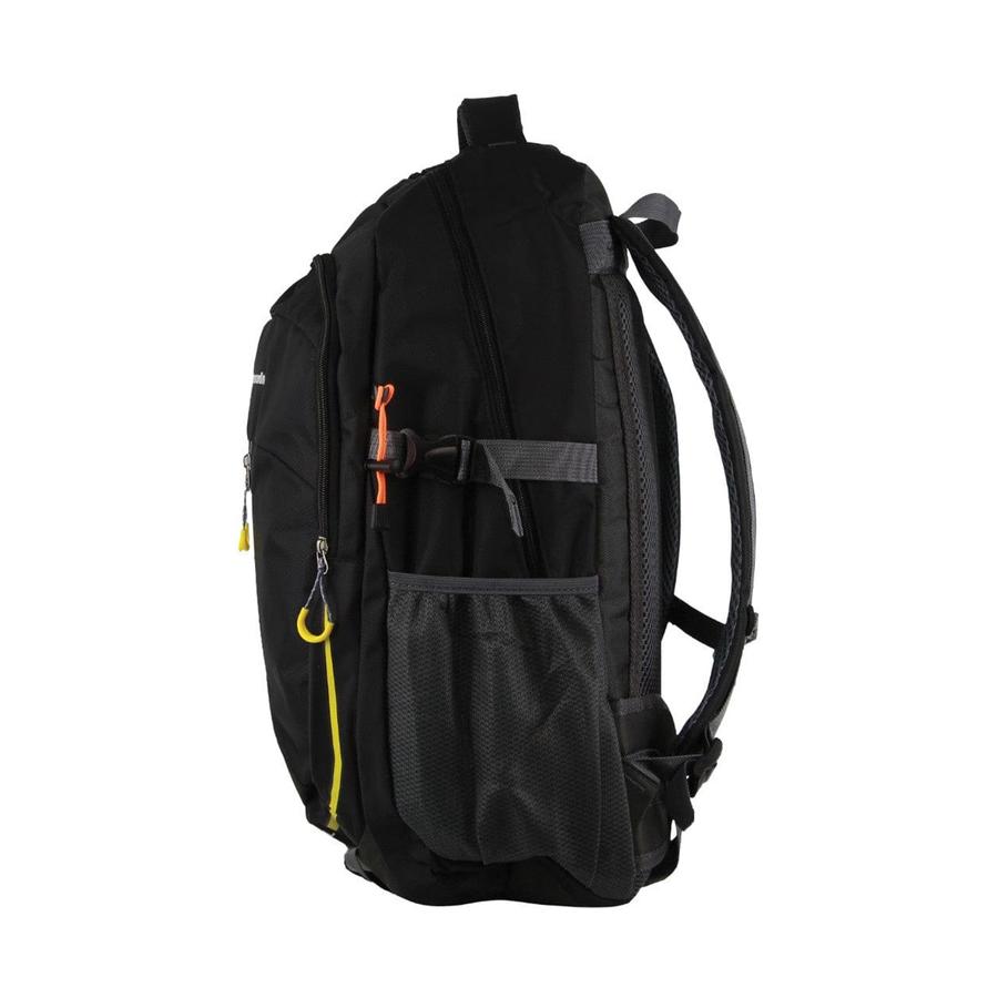 Pierre Cardin Jett Nylon Travel & Sport Large Backpack Black Black