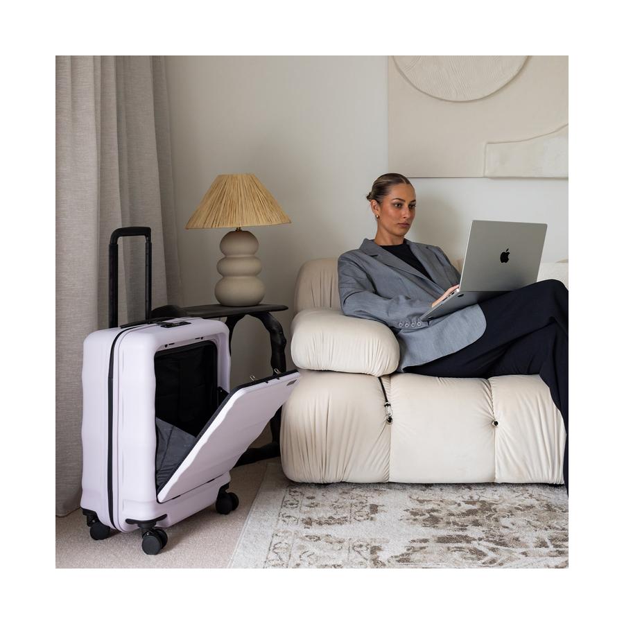 Luna-Air Front Access Carry-On & Medium Set Lilac