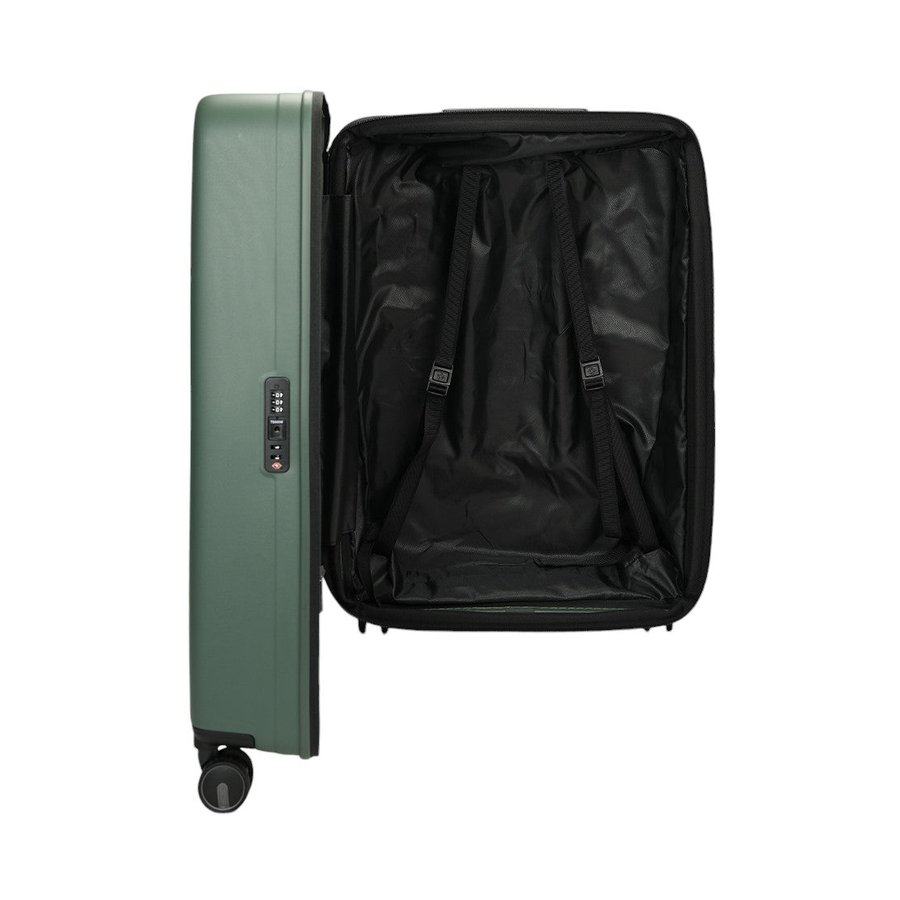 Samsonite Restackd 75cm Hardside Checked Suitcase Sage Sage