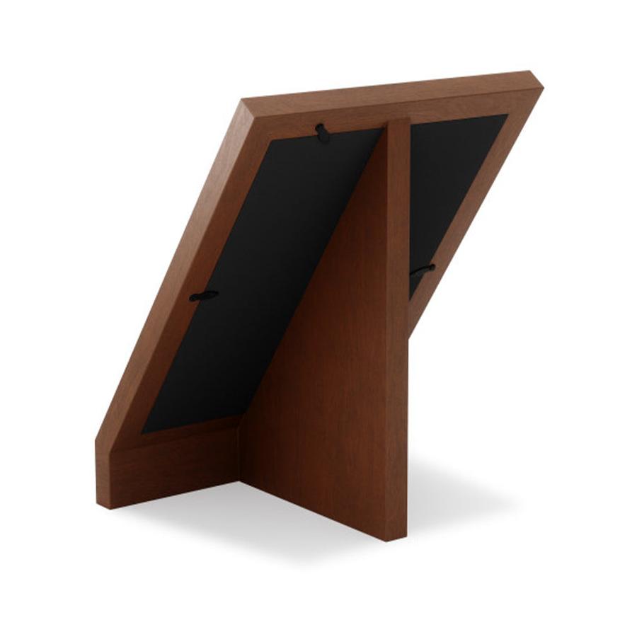 Umbra Podium Picture Frame (13cm x 18cm) Light Walnut Light Walnut