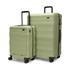 Explorer Luna-Air 55cm Front Access & 74cm Hardside Luggage Set Sage