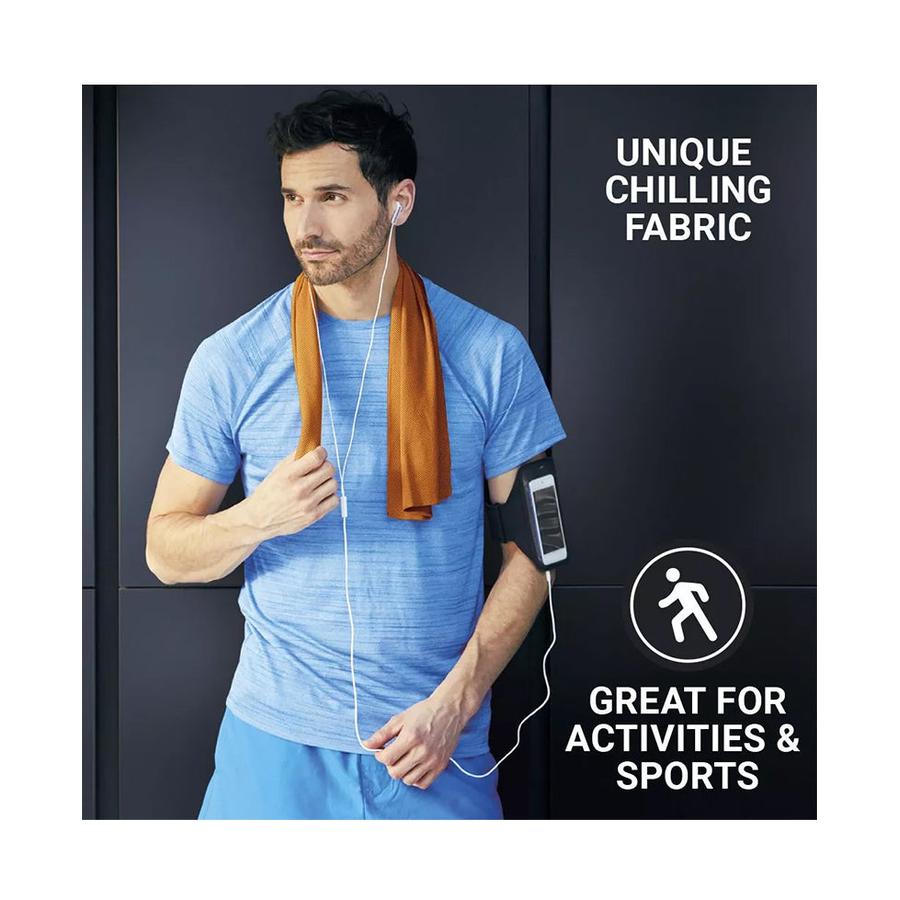 Go Travel Amazing Cool Down Towel Orange Orange