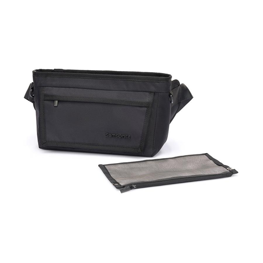 Samsonite Convertible Waist/Shoulder Bag Black Black