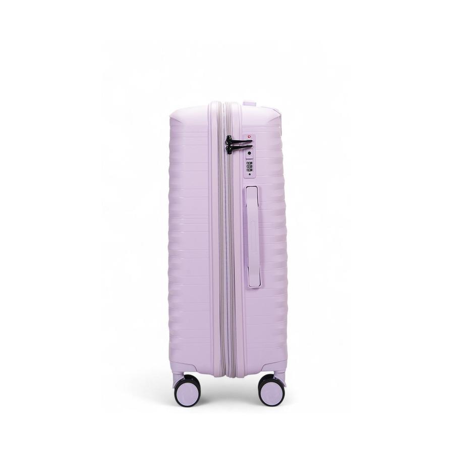 Nomad Discover 65cm Hardside Checked Suitcase Light Purple Light Purple