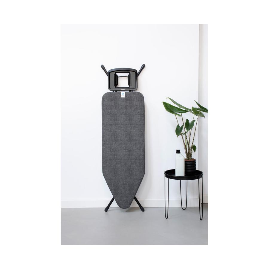 Brabantia Steam Ironing Board (Size C) Denim Black Denim Black