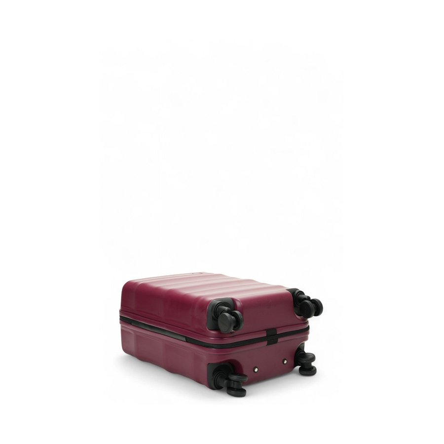 Explorer Luna-Air 55cm Hardside USB Carry-On Suitcase Merlot Merlot