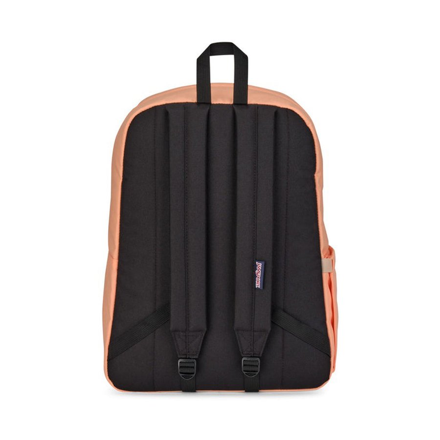 Jansport Superbreak Plus Backpack Peach Neon Peach Neon