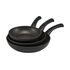 Essteele Per Salute 20cm, 24cm & 28cm Skillet Set Black