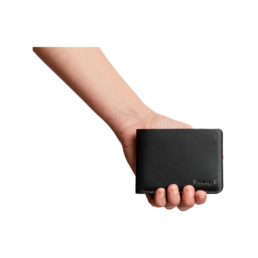 Bellroy RFID Hide & Seek HI Premium Leather Wallet Black Black