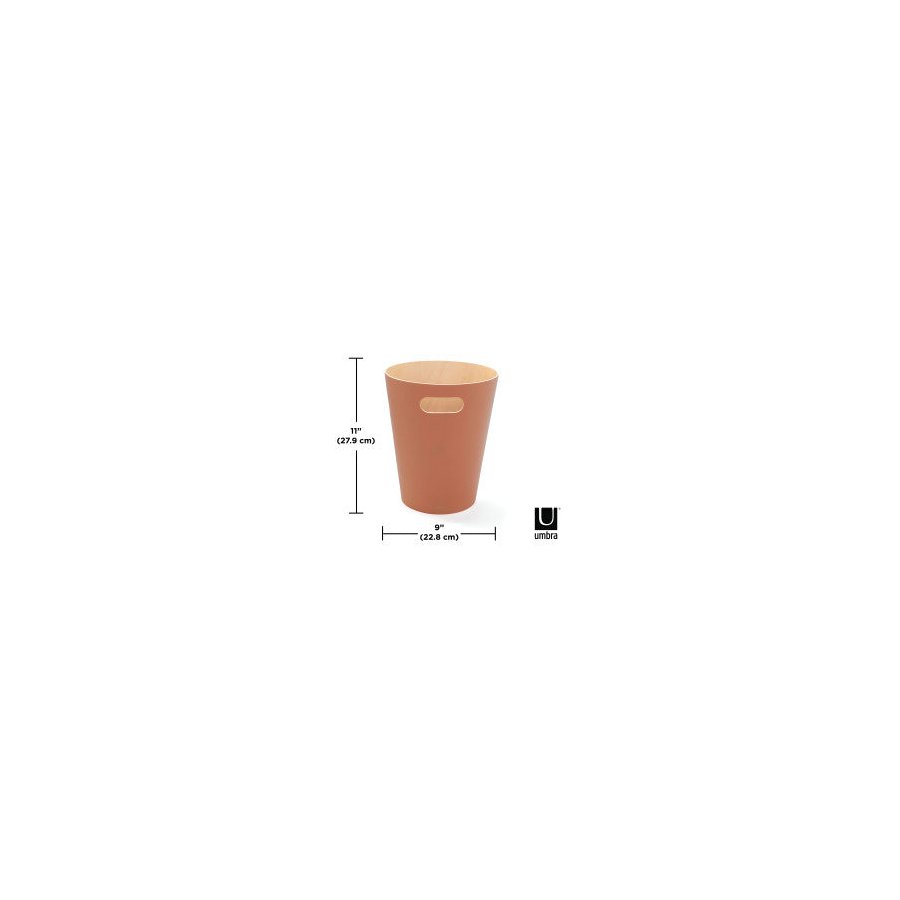 Umbra Woodrow Trash Can (7.5L) Sierra Sierra
