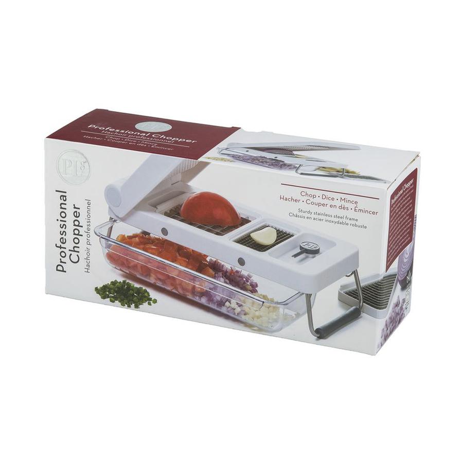 Progressive PL8 Professional Chopper - Chop, Dice & Mince White White