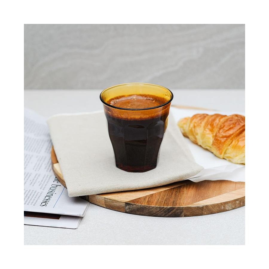 Duralex Picardie 250ml Tumbler Set of 6 Amber Amber
