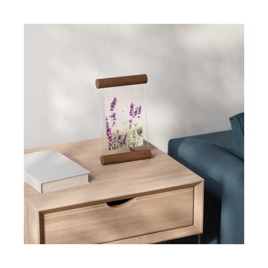 Umbra Scroll Picture Frame (10 x 15cm) Light Walnut Light Walnut