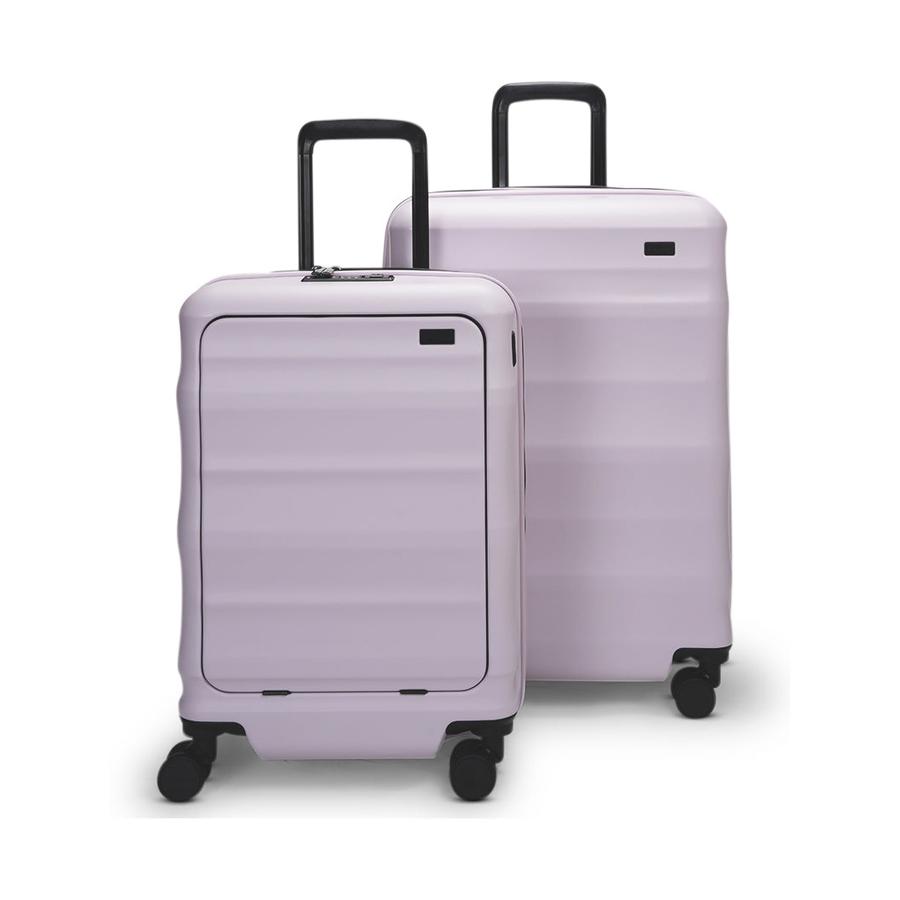 Explorer Luna-Air 55cm Front Access & 63cm Hardside Luggage Set Lilac Lilac