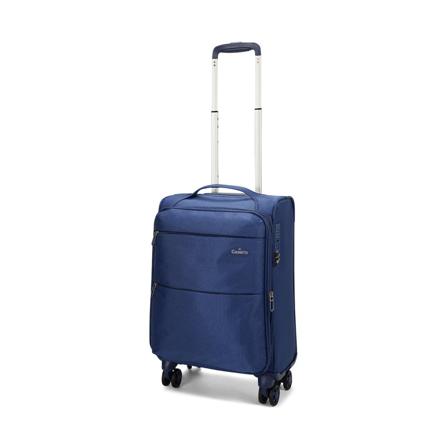 Caselite Ultra 55cm Softside Carry-On Suitcase & Laptop Bag Set Navy Navy