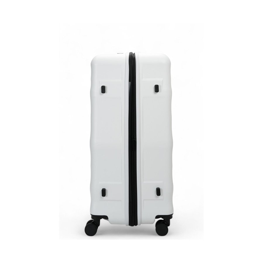 Explorer Luna-Air 55cm Front Access & 74cm Hardside Luggage Set White White