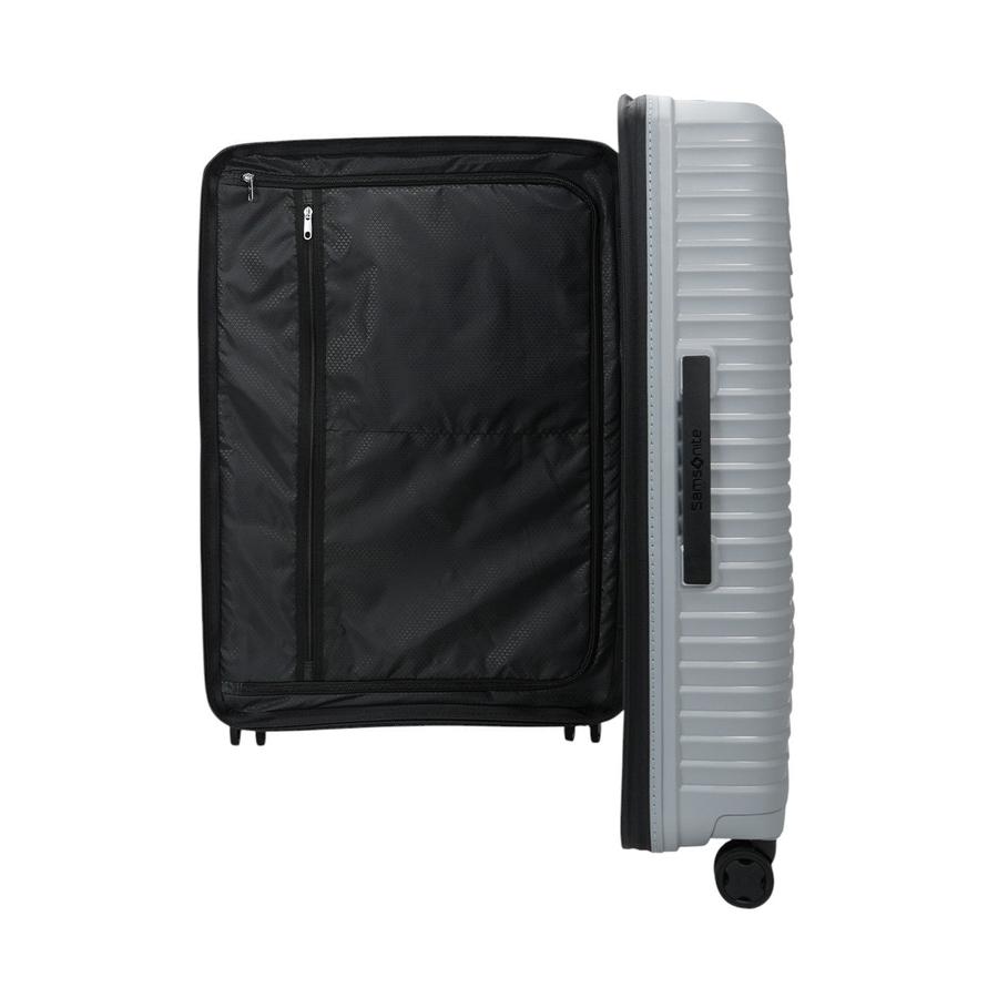 Samsonite Upscape 75cm Hardside Checked Suitcase Platinum Platinum