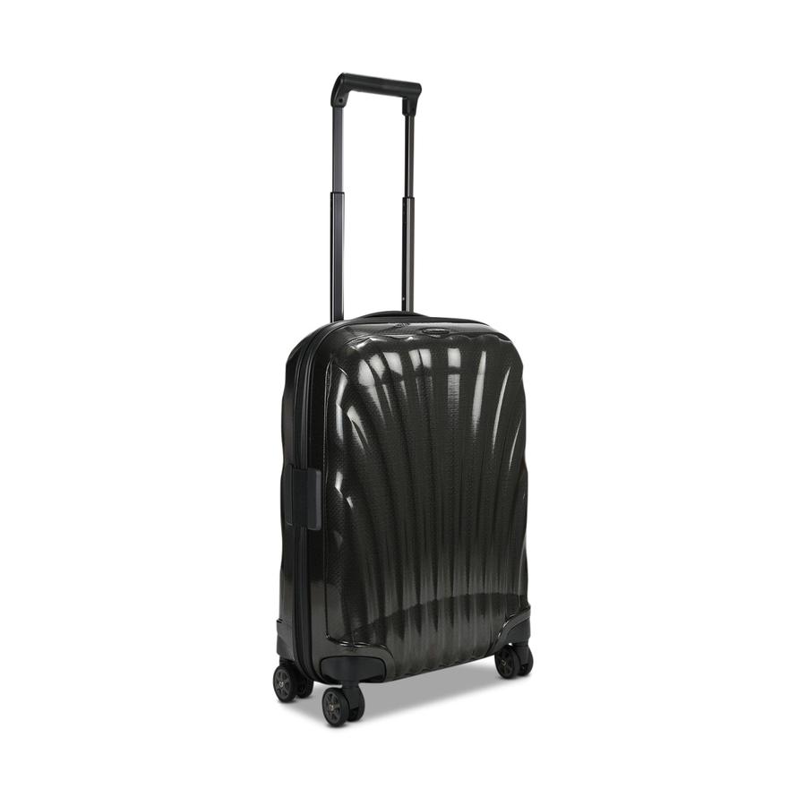 Samsonite C-Lite 55cm Exp CURV Carry-On Suitcase Black Black