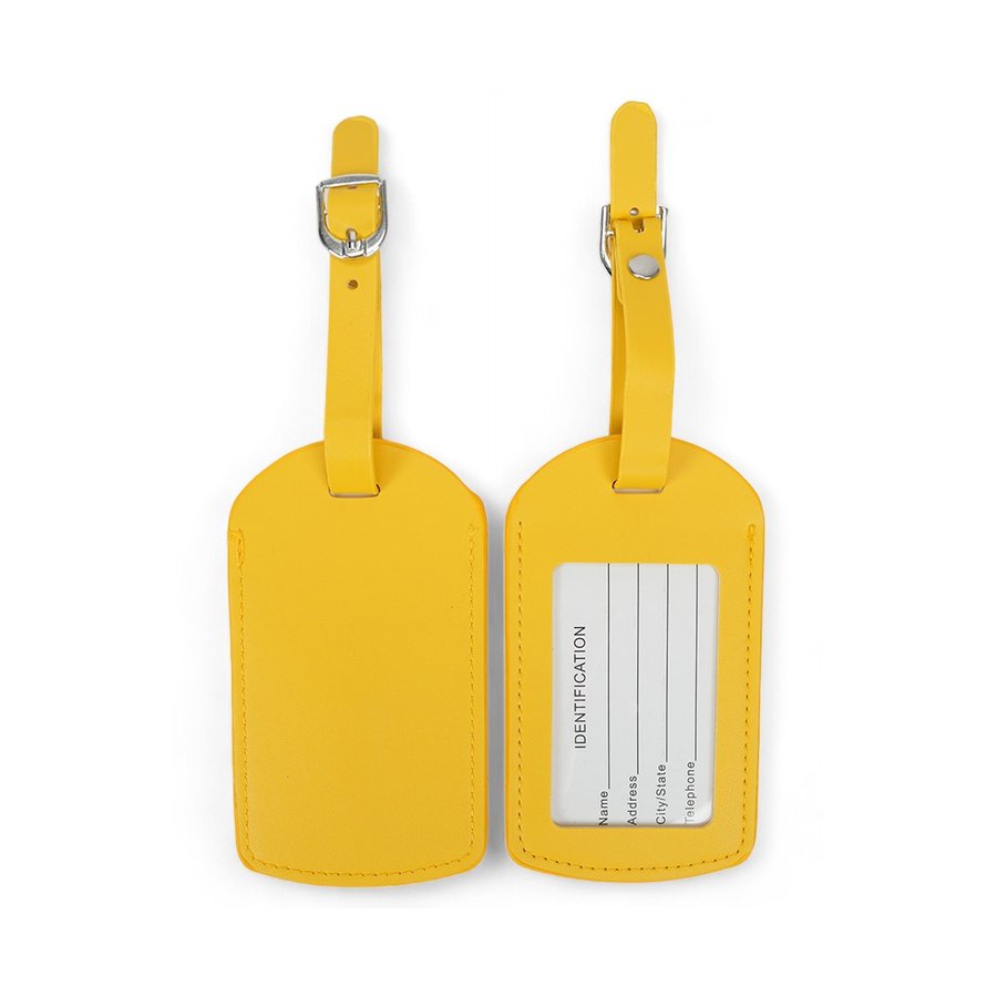 Caselite Luggage Tags (2 Pack) Yellow Yellow