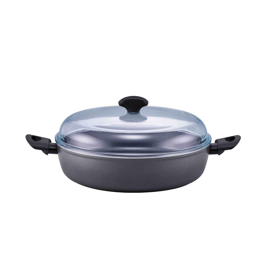 Essteele Per Benessere Covered Sauteuse 32cm/5.7L Grey Grey