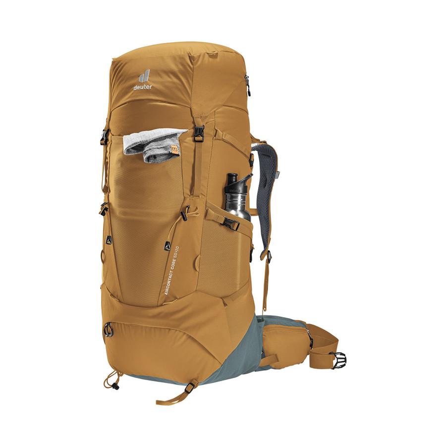 Deuter Aircontact Core 50+10 Trekking Backpack Almond-Teal Almond-Teal
