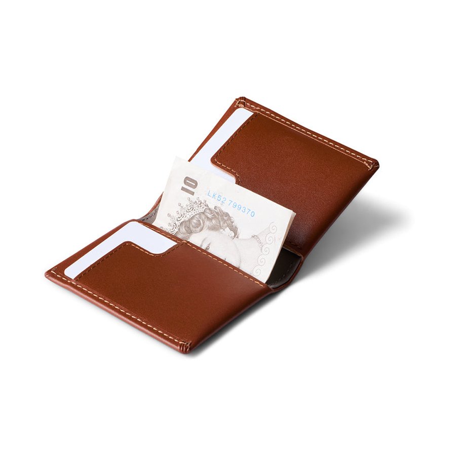 Bellroy Slim Sleeve Leather Wallet Sienna Sienna