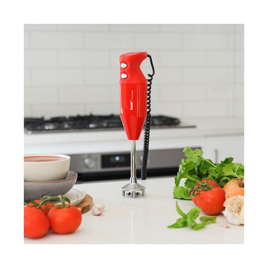 Bamix Mono 140W Immersion Blender Red Red