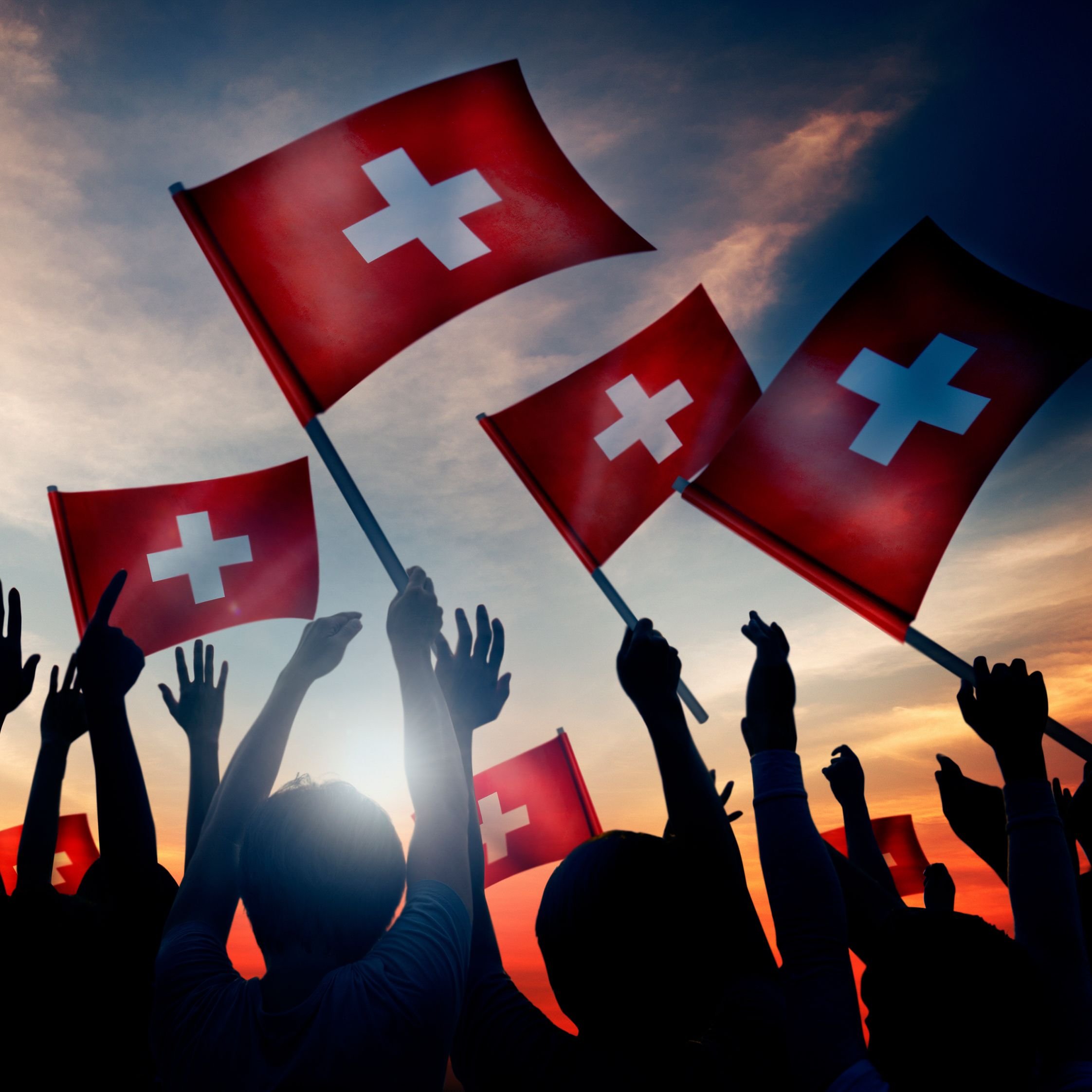 Swiss Flags