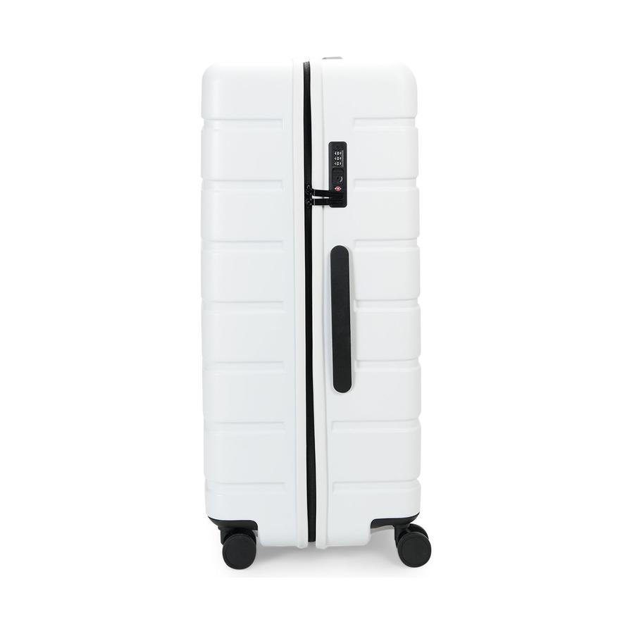 Explorer Arlo Pro 52cm Front Access & 75cm Hardside Luggage Set White White
