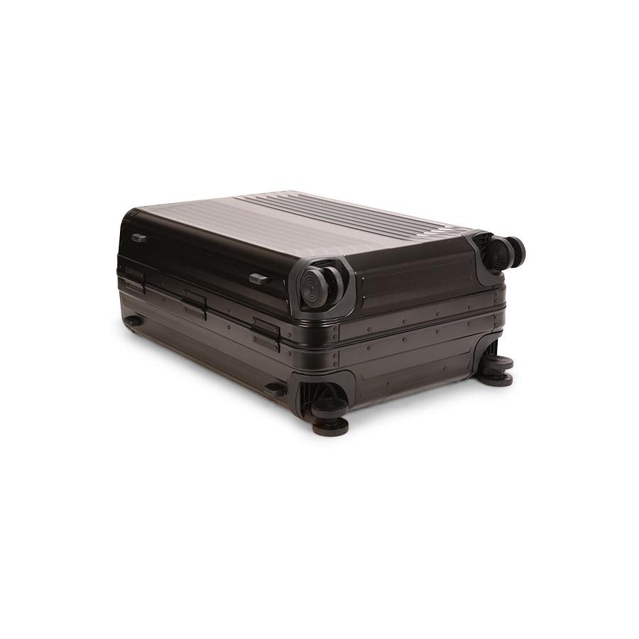 Samsonite Lite-Box ALU 76cm Hardside Checked Suitcase Black Black