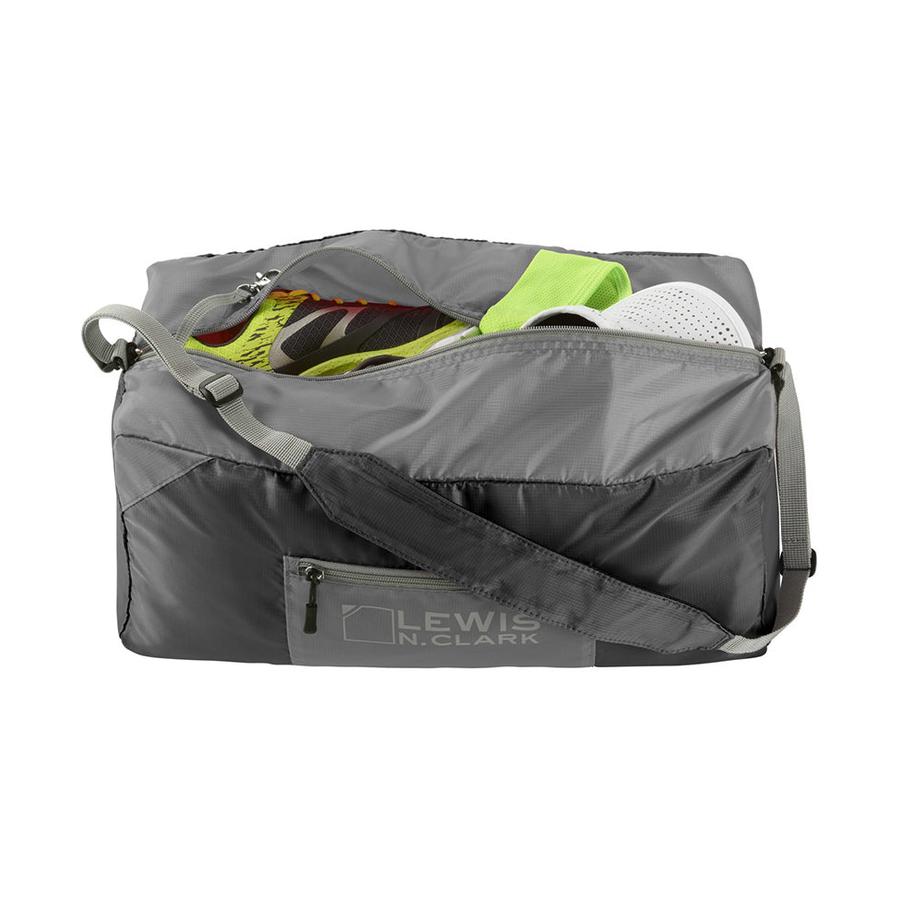 Lewis N. Clark 45cm Foldable Duffle Bag Grey Grey
