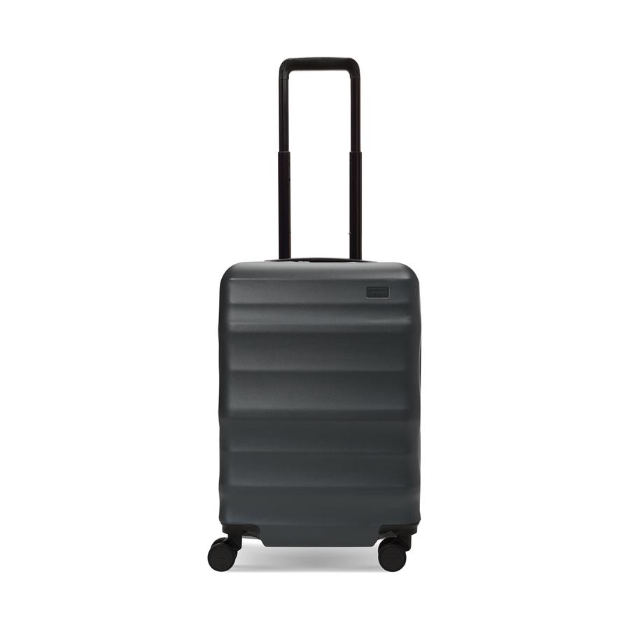 Explorer Luna-Air 55cm Hardside USB Carry-On Suitcase Black Black