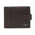 RM Williams Leather Wallet with Coin Pocket & Tab Brown