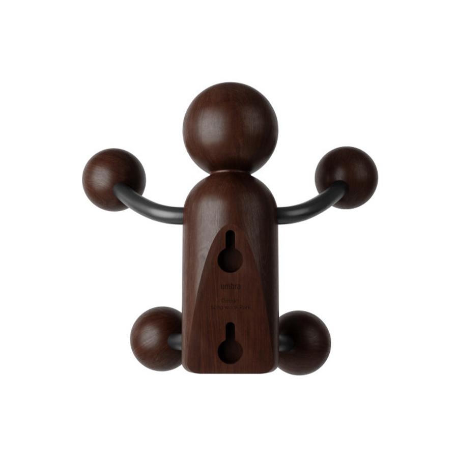 Umbra Woody Wall Hook Black/Walnut Black/Walnut