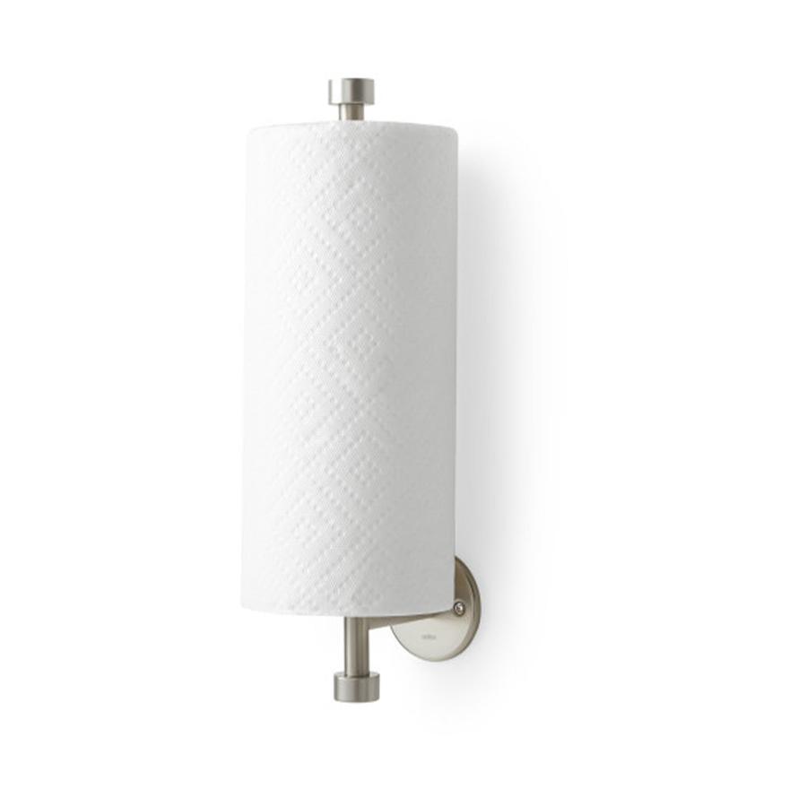 Umbra Cappa Wall Mounted Paper Towel Holder Nickel Nickel