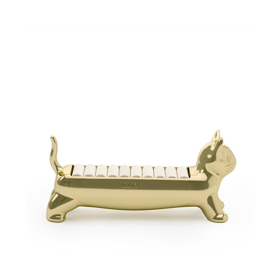 Umbra Ali Cat Ring Holder Brass Brass