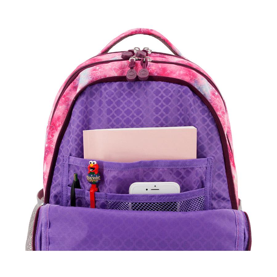 JWorld Cornelia Laptop Backpack Purple Galaxy Purple Galaxy