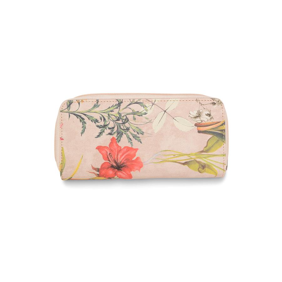Pronta Moda Women's Wallet Floral Nude Floral Nude