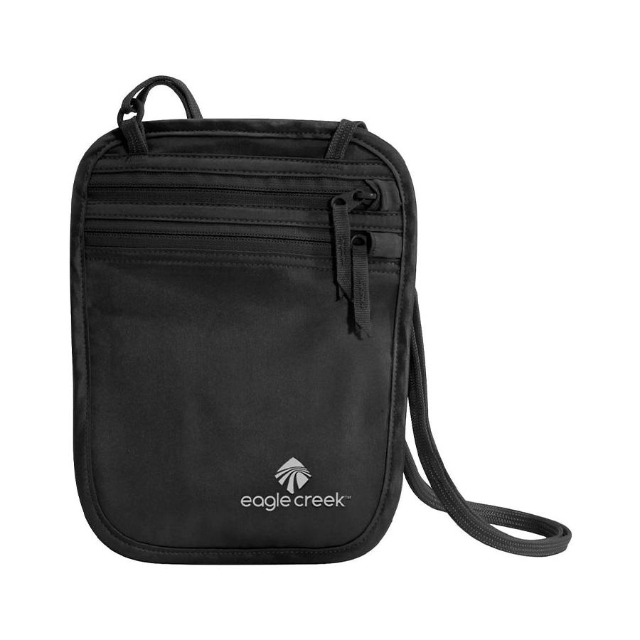 Eagle Creek Silk Undercover Neck Wallet Black Black