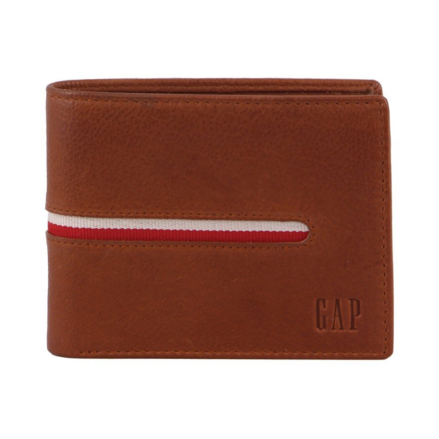Gap Nolan Men's Leather RFID Wallet Tan Tan