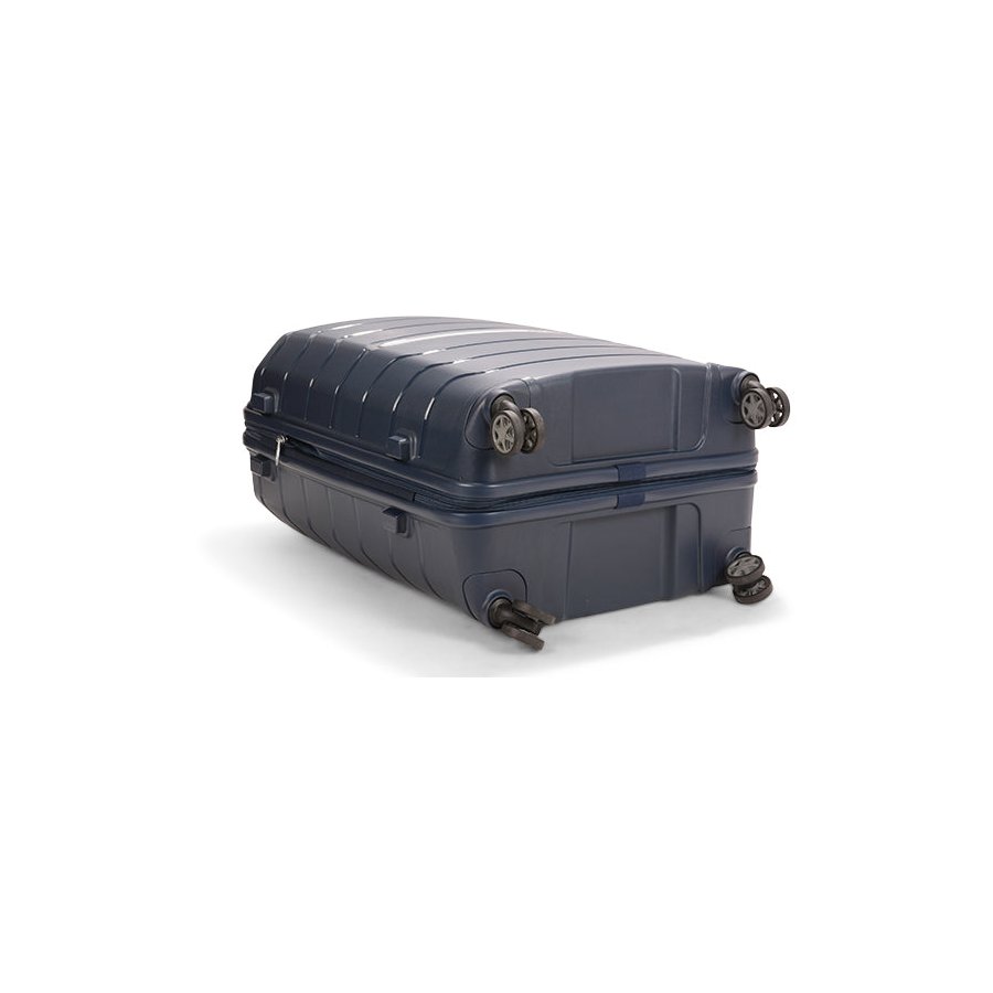 Samsonite Oc2lite 68cm Hardside Checked Suitcase Navy Navy