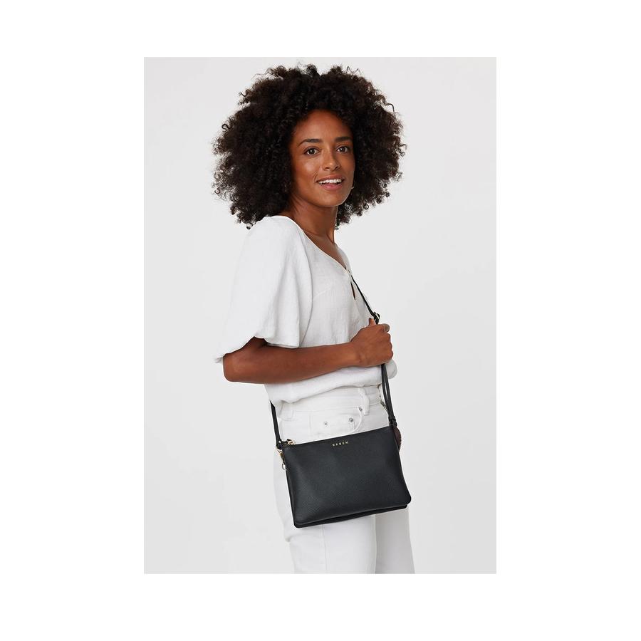 Saben Tilly Big Sis Crossbody Bag Black Black