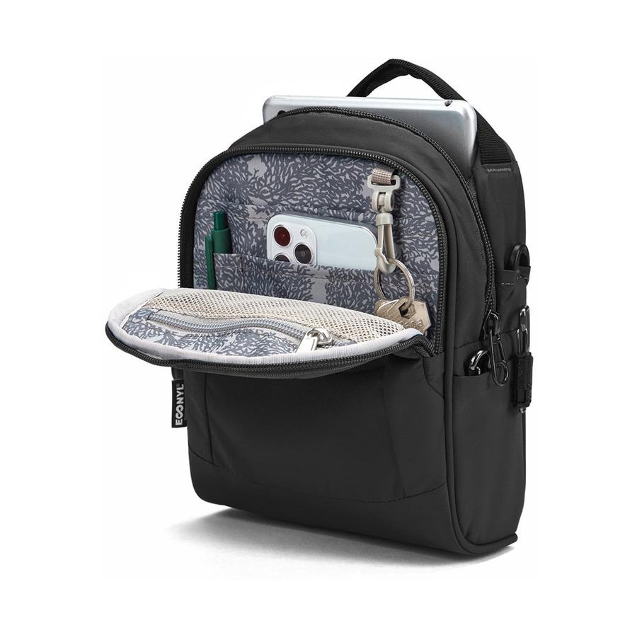 Pacsafe LS100 Anti-Theft Crossbody Bag Black Black