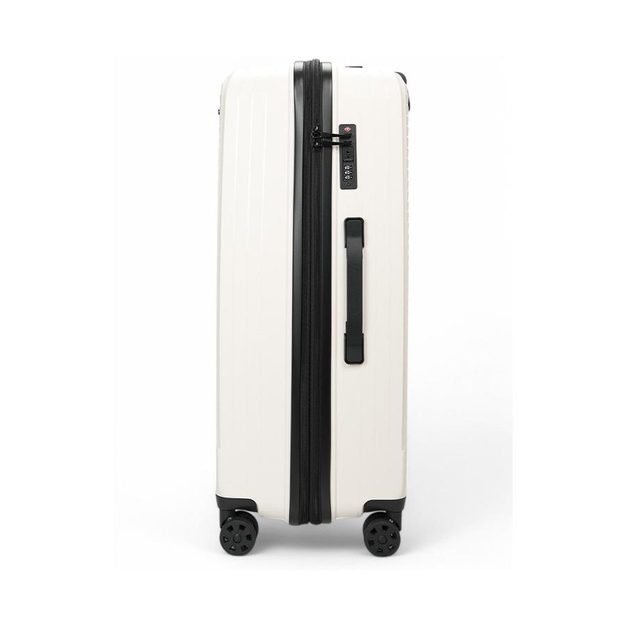 Nomad Venture 75cm Hardside Checked Suitcase White White