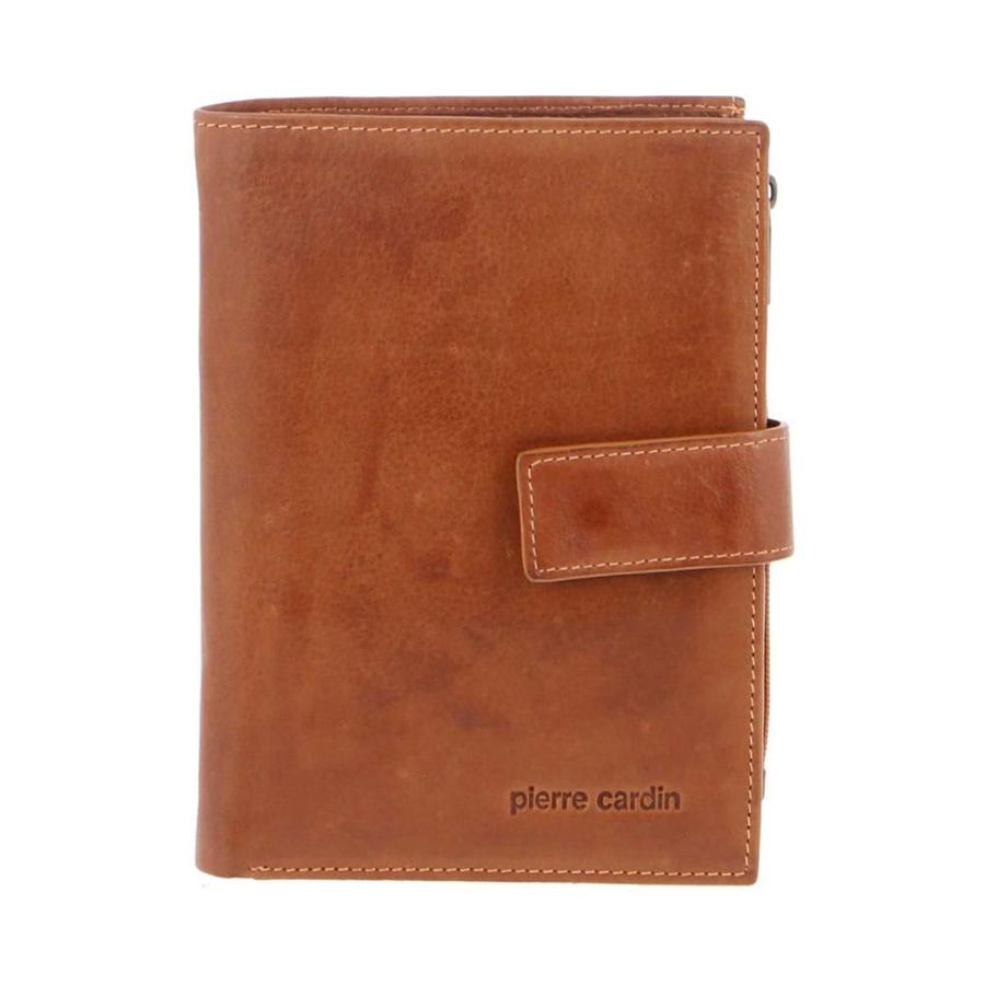 Pierre Cardin Athena Ladies Italian Leather RFID Wallet Cognac Cognac