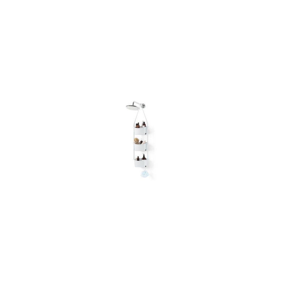 Umbra Flex Shower Bins (Set of 3) White White