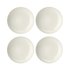 Mikasa Cranborne 24cm Stoneware Pasta Bowls (Set of 4) Cream
